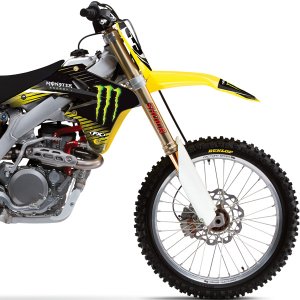 Наклейки на боковины радиатора Suzuki Factory Effex Monster Energy