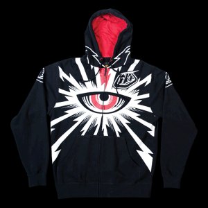 Толстовка Troy Lee Designs Cyclops Fleece Zip-Up Black