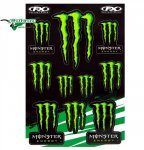 Лист наклеек Factory Effex Monster Energy 