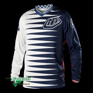 Джерси кроссовая Troy Lee Designs GP Jocker Navy/White 2014