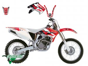 Комплект наклеек Blackbird Graphic Kit Dream 3 CRF 450 02-04 