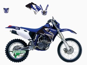 Комплект наклеек Blackbird Graphic Kit Dream 3 Yamaha WRF400-426