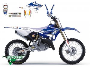 Комплект наклеек Blackbird Replica Yamaha Factory Racing Graphic Kit YZ125/250 15-21