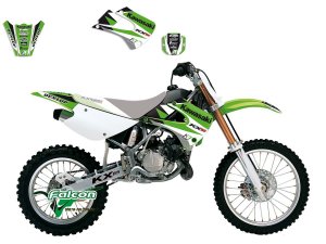 Комплект наклеек Blackbird Graphic Kit Dream 3 Kawasaki KX 85