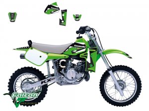 Наклейки на боковины радиатора Kawasaki Blackbird Dream 2 Graphic