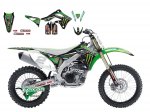 Комплект наклеек KXF450 12-15 Monster Energy 2015 