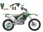 Комплект наклеек KXF450 16-18 Monster Energy 