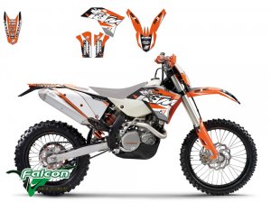 Комплект наклеек Blackbird Graphic Kit Dream 3 KTM EXC 08-11 / SX-SXF 07-10