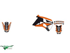 Комплект наклеек Blackbird Graphic Kit Dream KTM SX 125 93-97