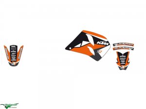 Комплект наклеек Blackbird Graphic Kit Dream KTM SX 250-360 93-97