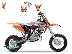 Комплект наклеек Blackbird Sticker Graphic Kit Dream 3 KTM SX 50