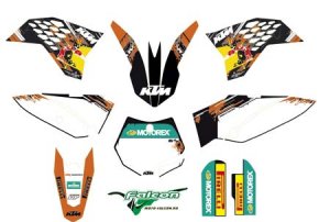 Комплект наклеек KTM Powerparts Graphic Kit