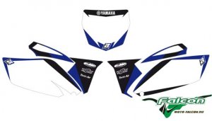 Фоны под номер Blackbird Backgrounds Yamaha YZF250 10-13