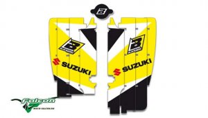 Наклейки на решетки радиатора Suzuki Blackbird Rad Louver Decals