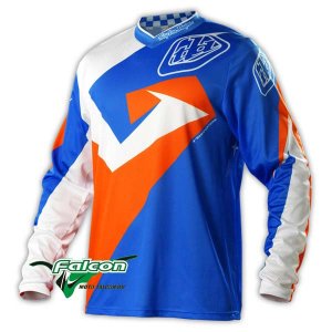 Джерси кроссовая детская Troy Lee Designs GP Air Vega Blue/Orange