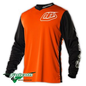 Джерси кроссовая детская Troy Lee Designs GP Hot Rod Orange