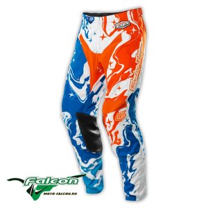 Штаны кроссовые детские Troy Lee Designs GP Galaxy Blue/Orange