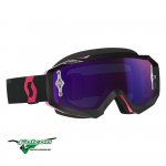 Hustle MX Black/Fluo pink/purple chrome