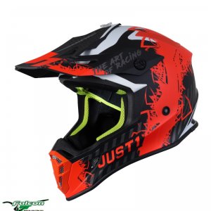Кроссовый шлем Just1 J38 Mask Orange-Black