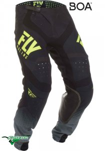 Мотоштаны Fly Lite Hydrogen Black/Hi-Vis