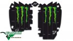 Наклейки на решетки радиатора Monster Energy 