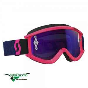 Очки для мотокросса Scott Recoil Xi Blue/Fluo pink/purple chrome