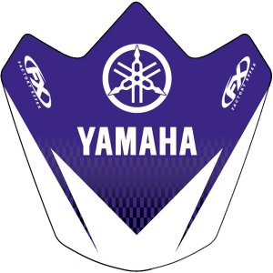 Наклейка на переднее крыло Yamaha Factory Effex