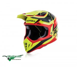 Шлем кроссовый Acerbis Impact 3.0 Black/Yellow