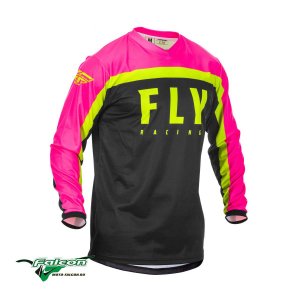Джерси Fly F-16 Neon Pink/Black/Hi-Vis