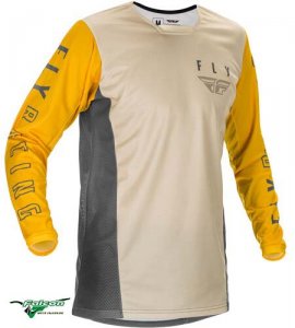 Джерси Fly Kinetic K121 Yellow/Grey