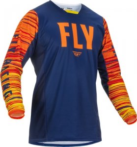 Мотоджерси Fly Kinetic Wave Navy/Orange