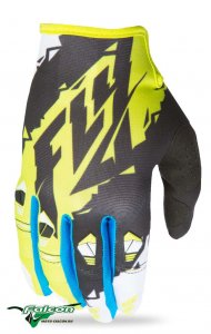 Мотоперчатки Fly Racing Kinetic Black/Lime