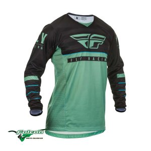 Джерси Fly Kinetic K120 Sage Green/Black