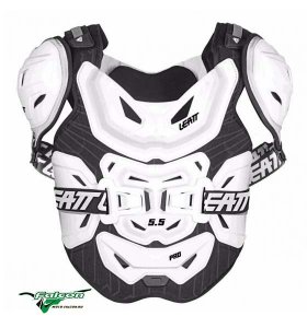 Защита груди белая Leatt 5.5 Pro Chest Protector