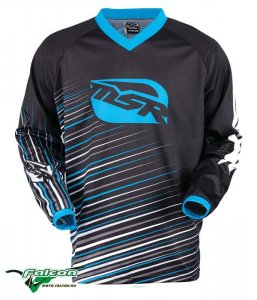 Майка MSR Axxis Jersey Black/cyan