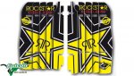 Наклейки на решетки радиатора Rockstar Energy