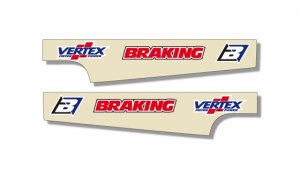 Наклейки на маятник Yamaha Blackbird Swingarm Decals