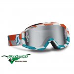 Hustle MX Track orange/Blue/silver chrome 