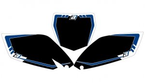 Фоны под номер Blackbird Backgrounds Yamaha YZF250 10-13